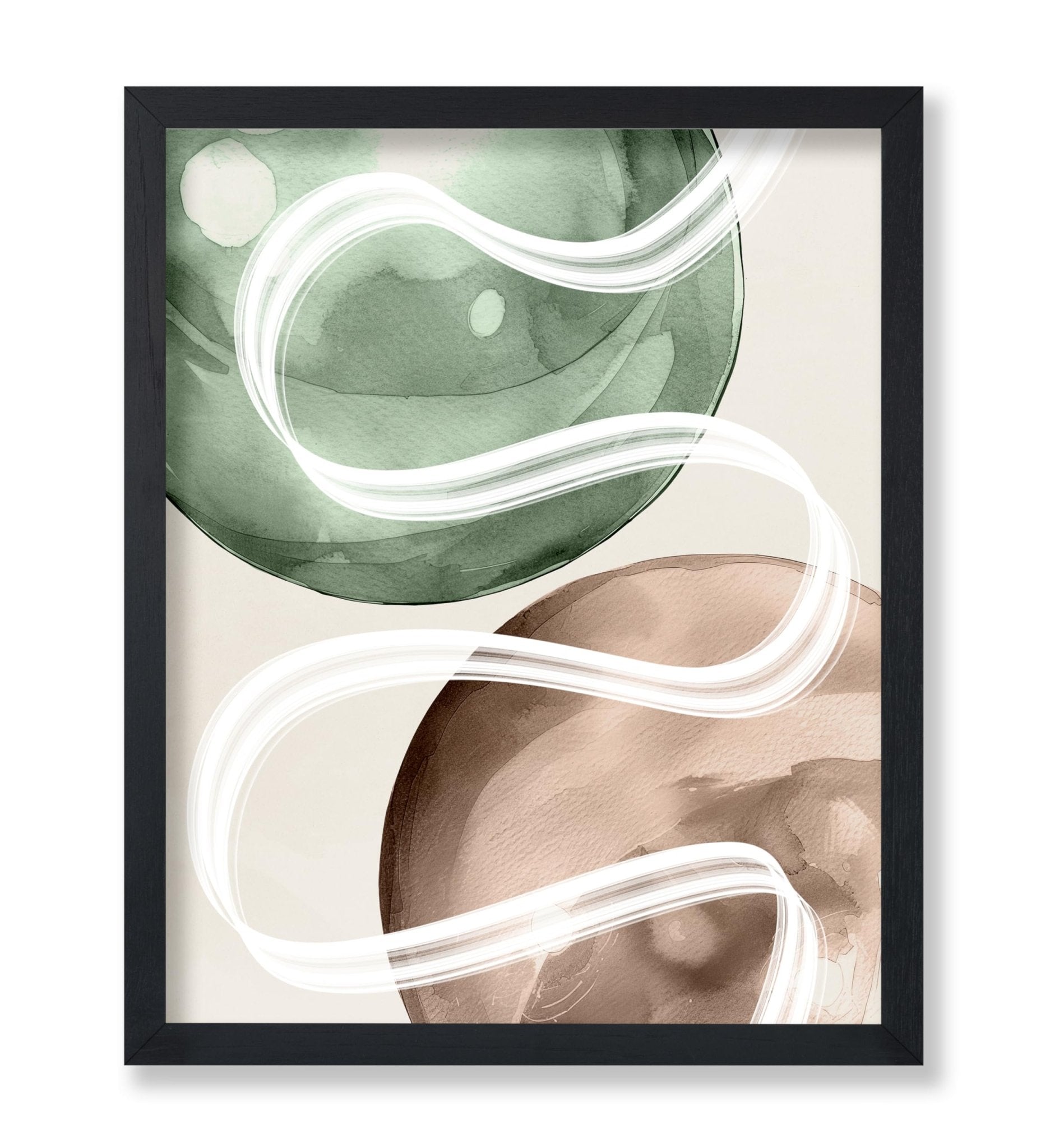 Watercolor Circles No5