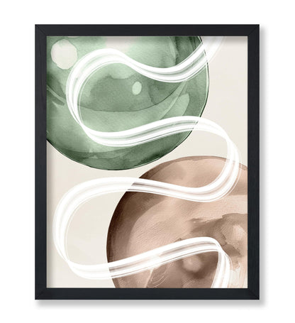 Watercolor Circles No5