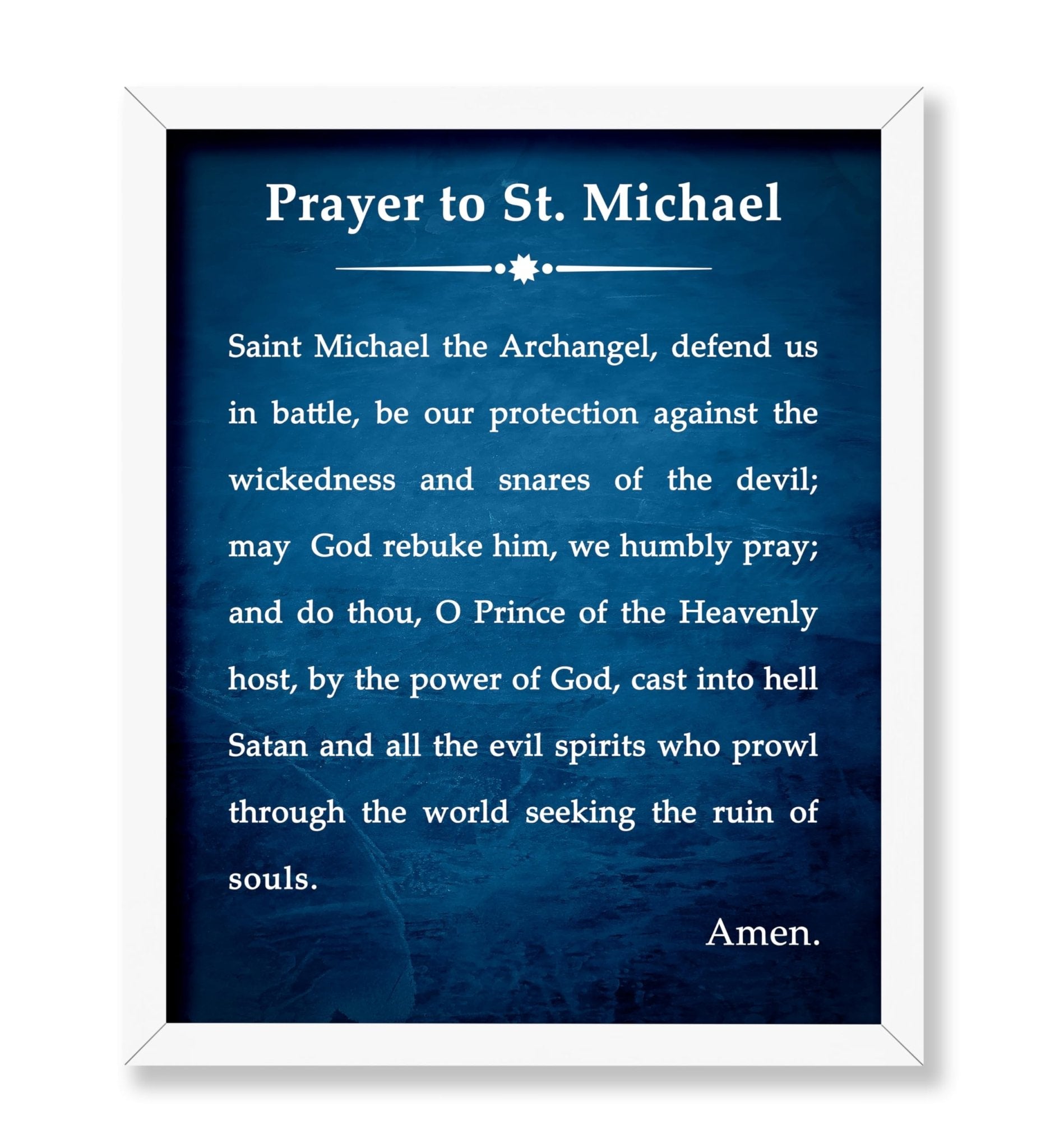 Prayer to St. Michael