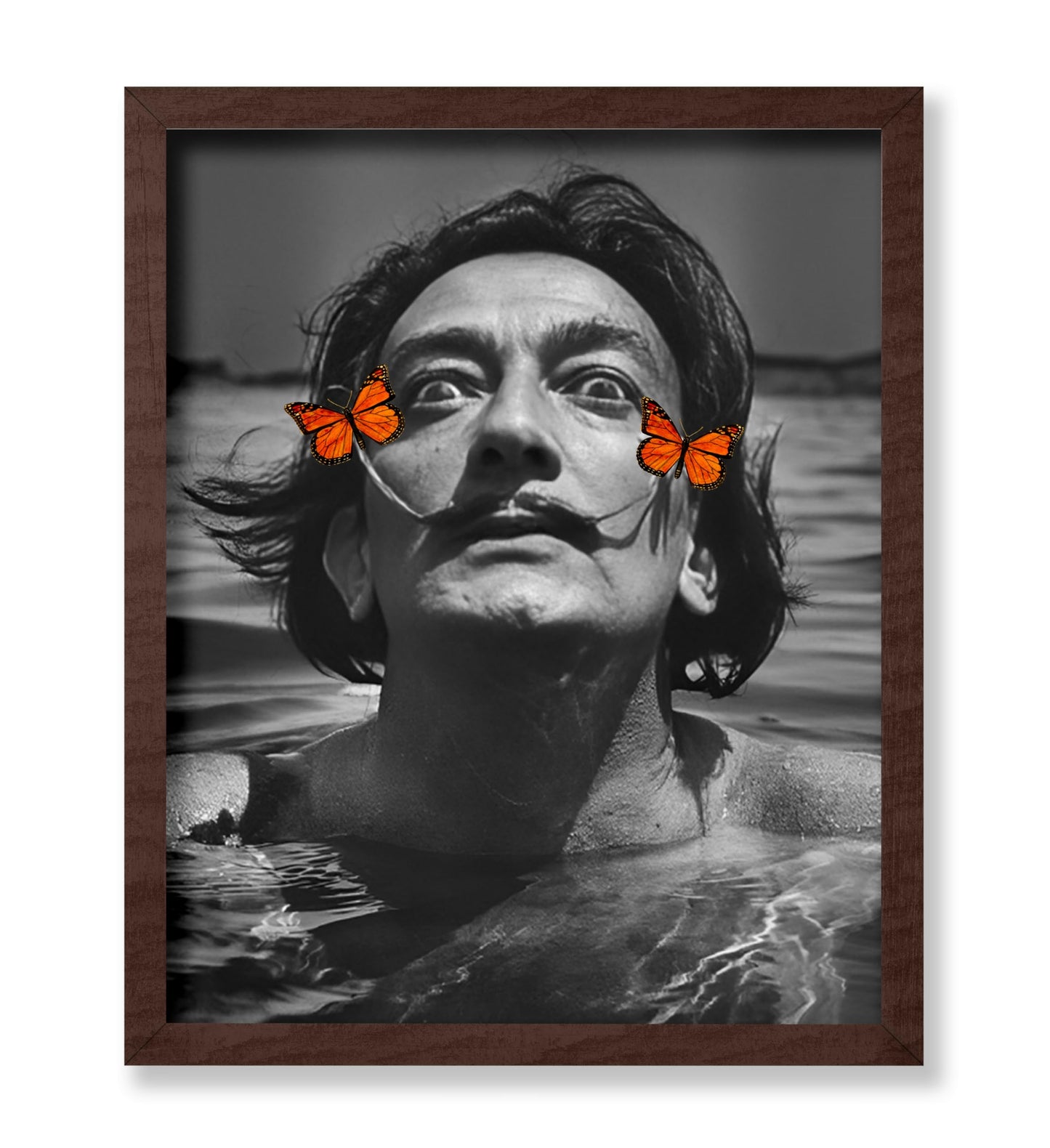 Salvador Dali Butterfly Mustache