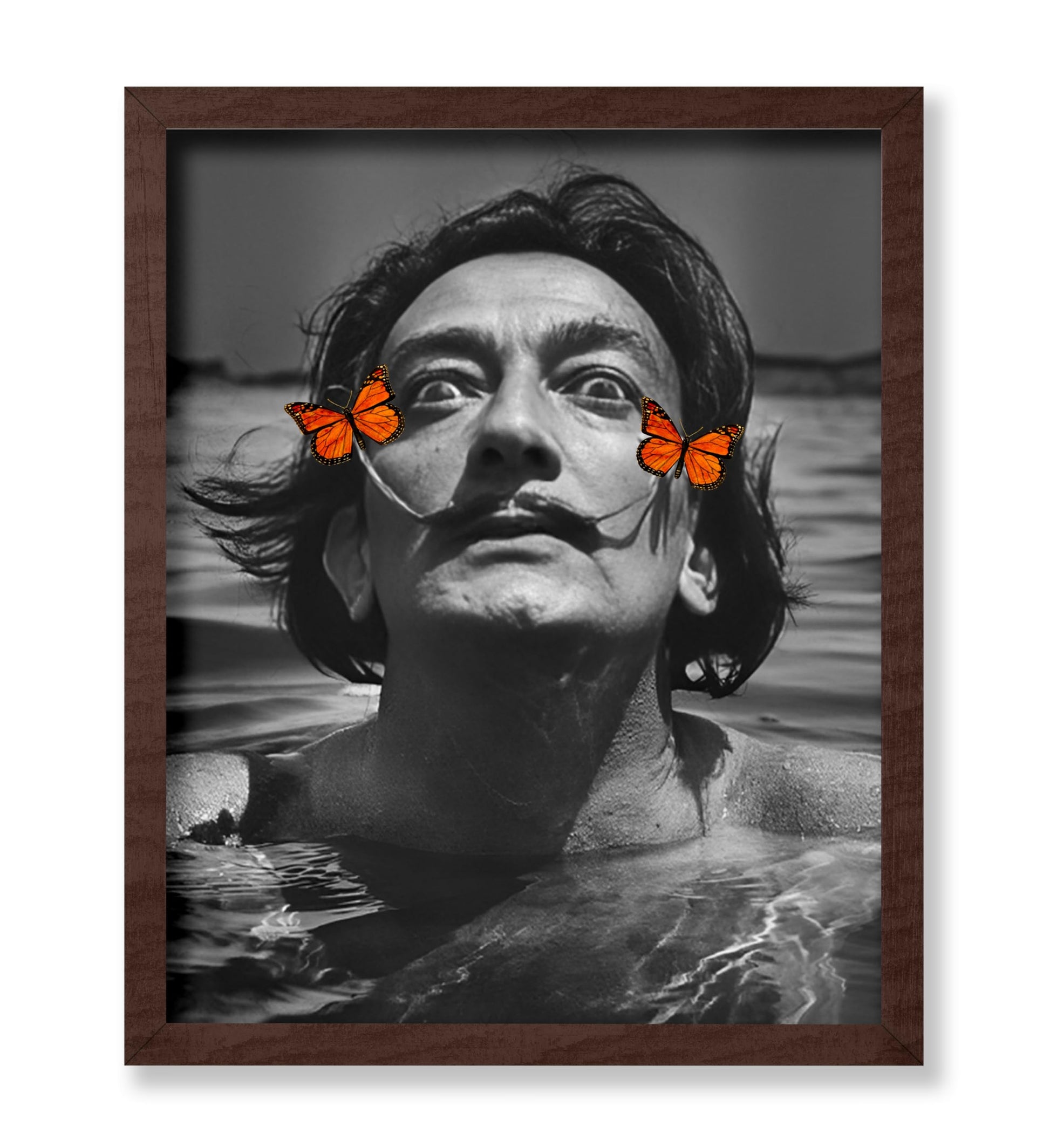 Salvador Dali Butterfly Mustache