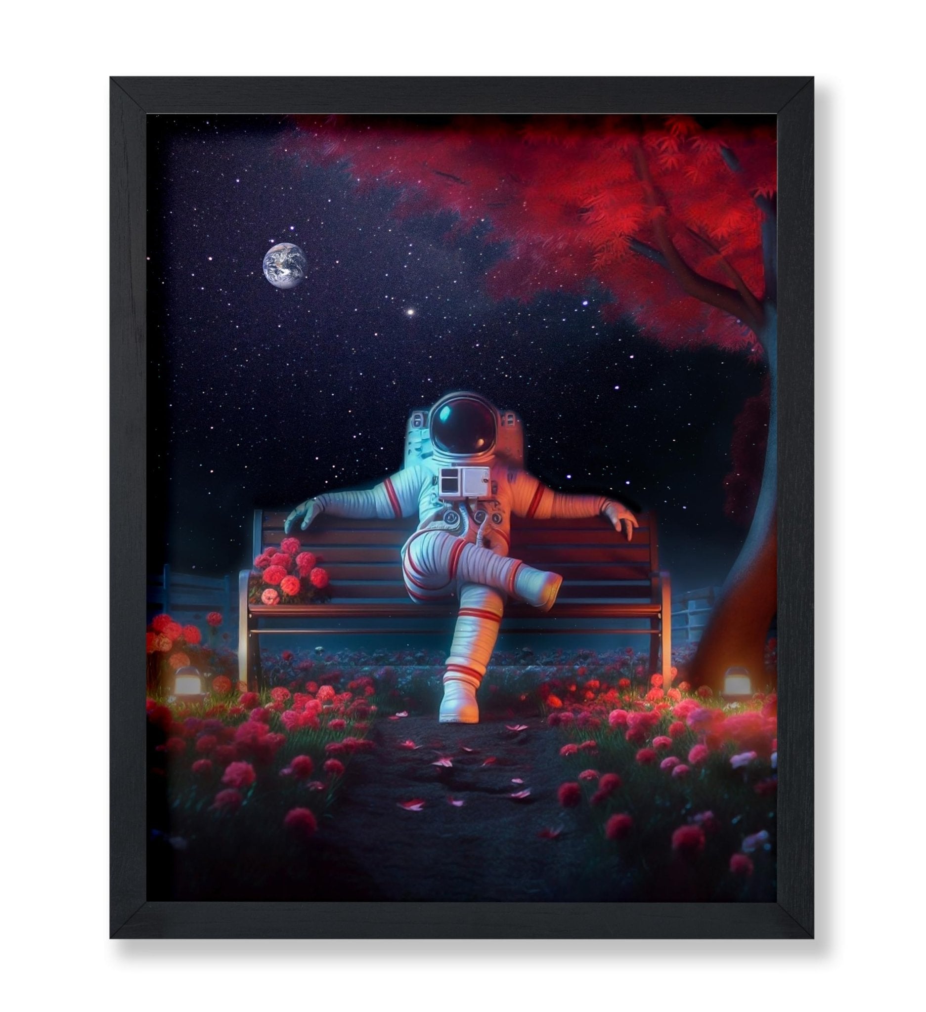 Space Garden Astronaut