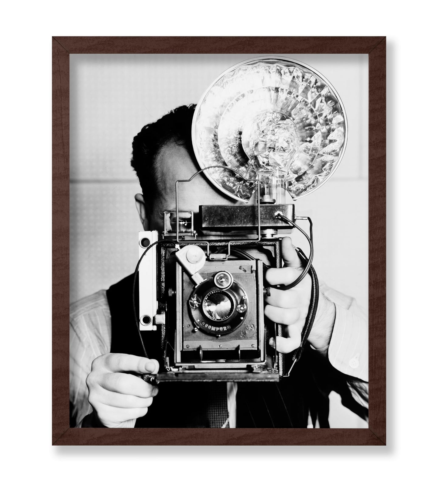 Photographer with Vintage Camera