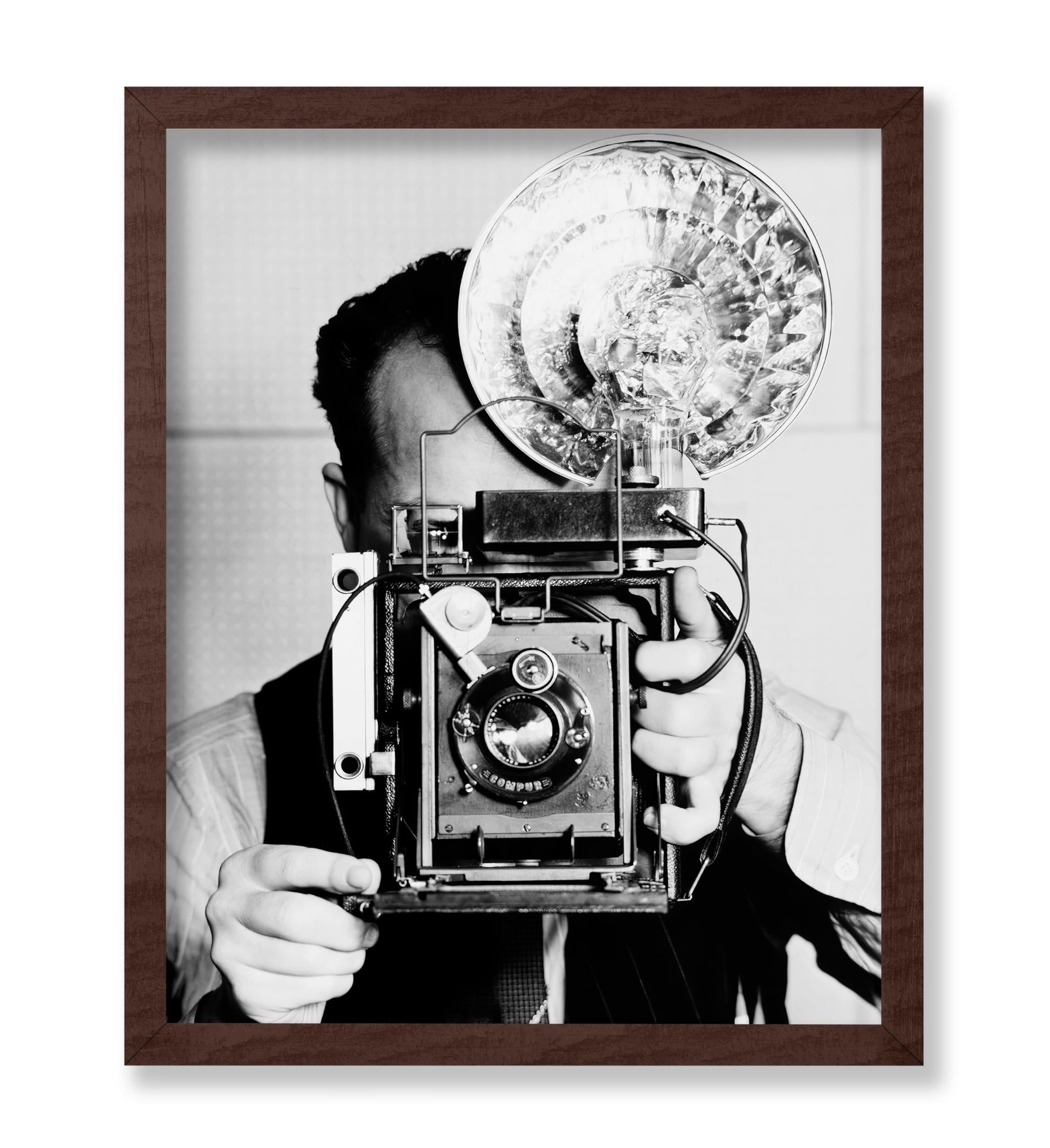 Photographer with Vintage Camera