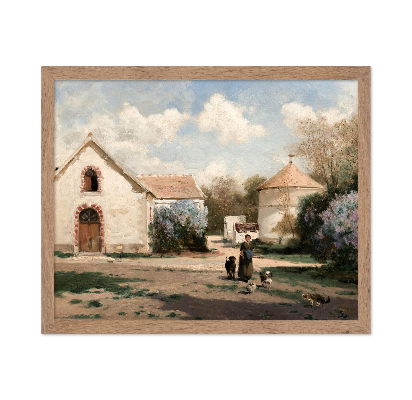 Scenery outside Paris