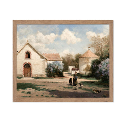 Scenery outside Paris