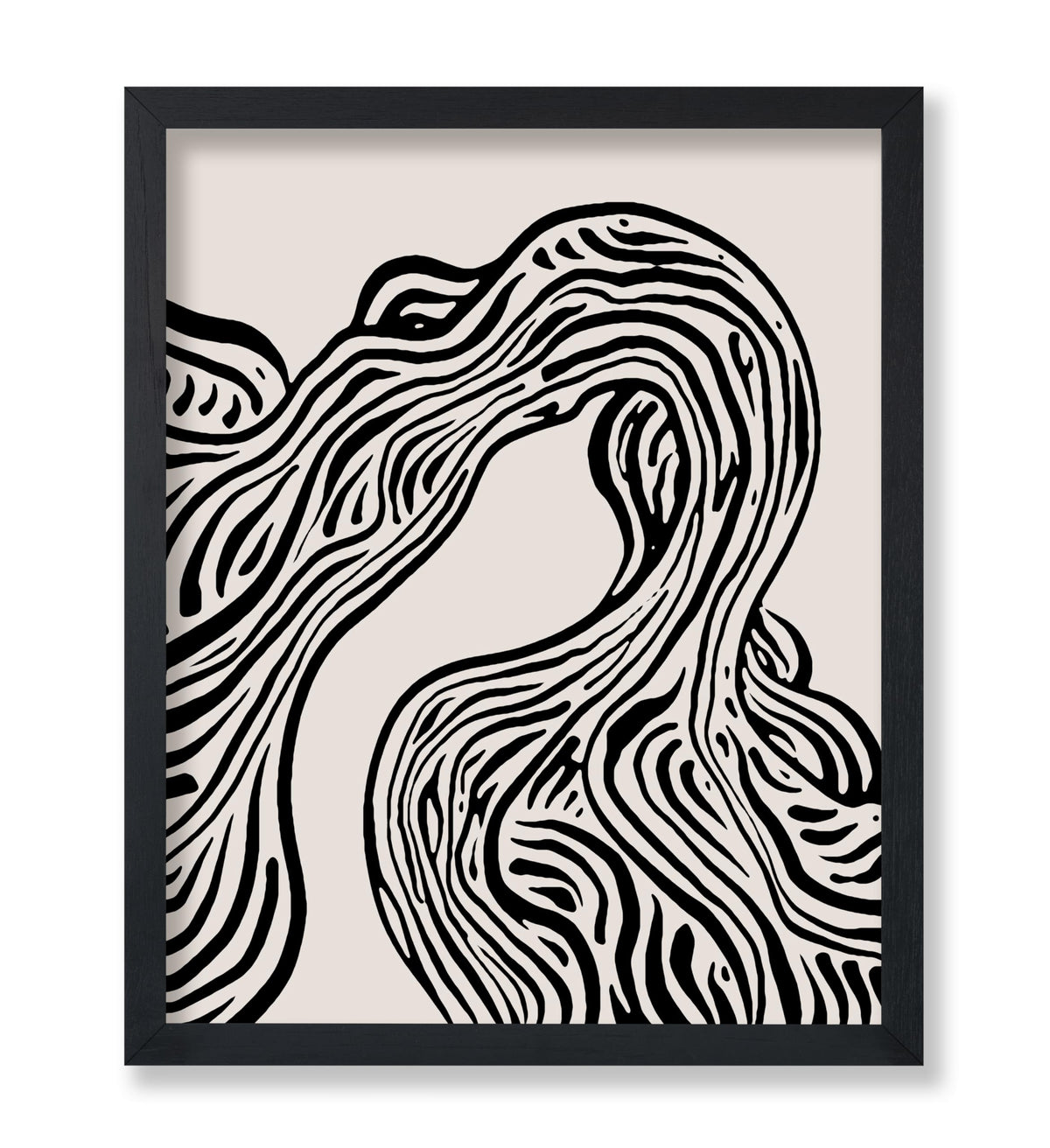Black Wavy Lines