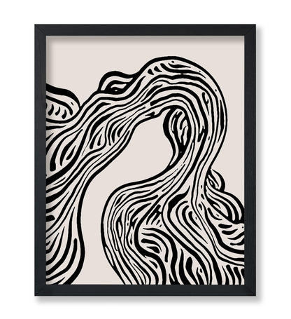 Black Wavy Lines