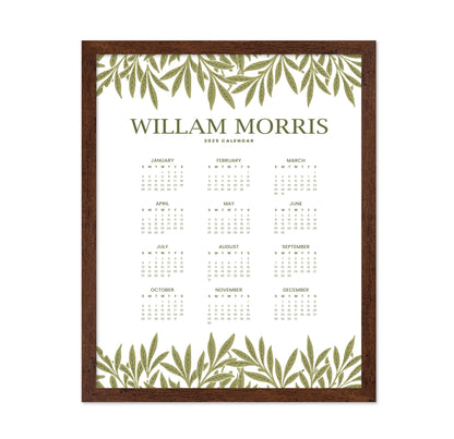 William Morris 2025 Calendar