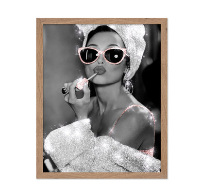 Audrey Hepburn in Glitter Sunglasses