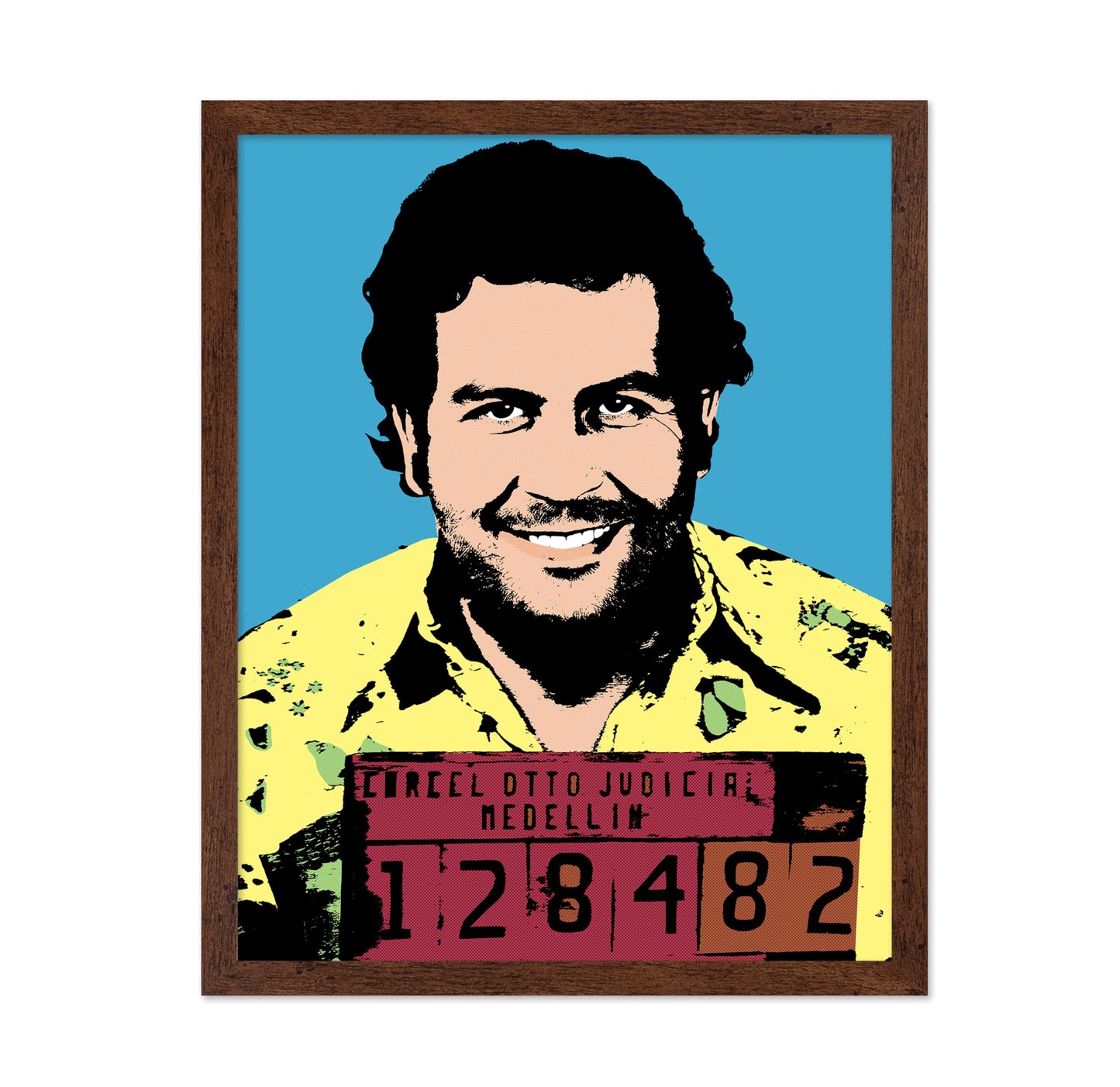 Pablo Escobar Mugshot No4