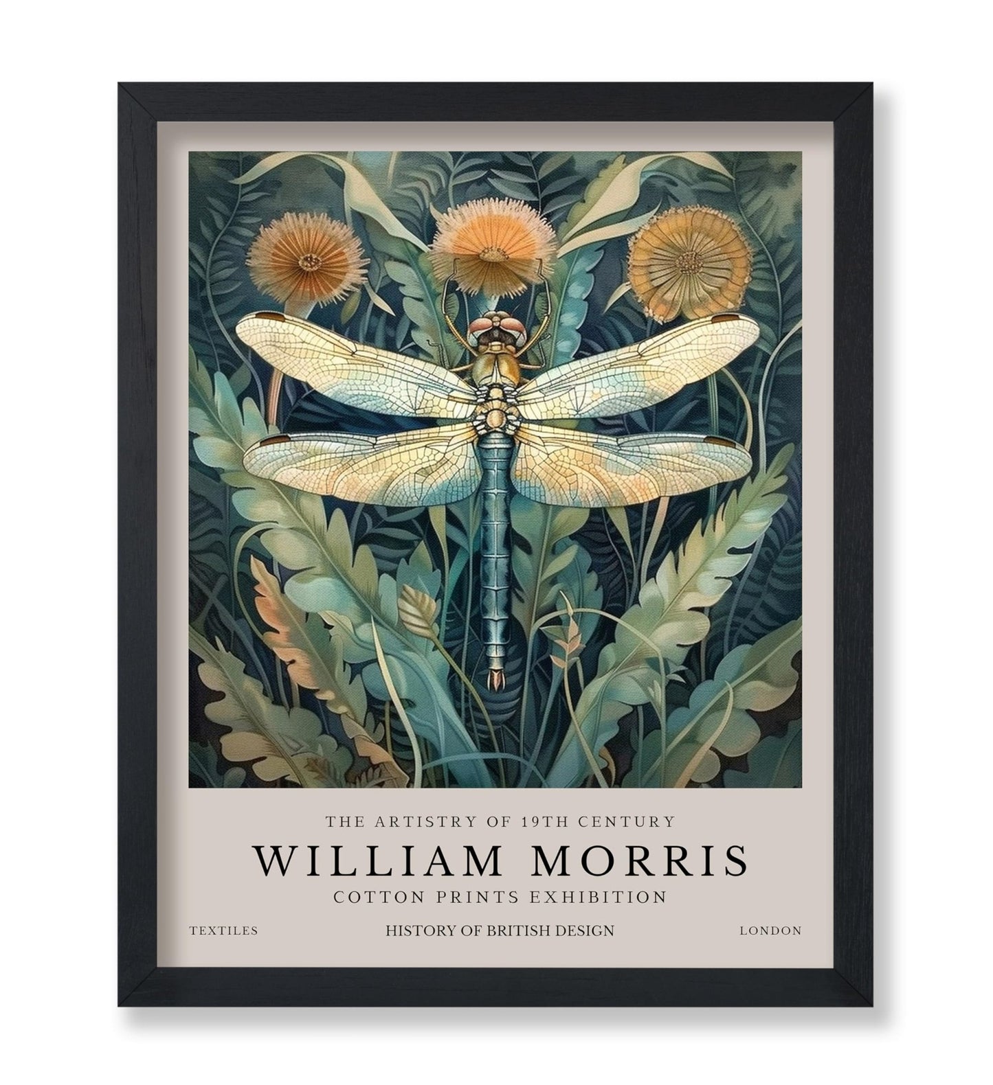 William Morris - Dragonfly
