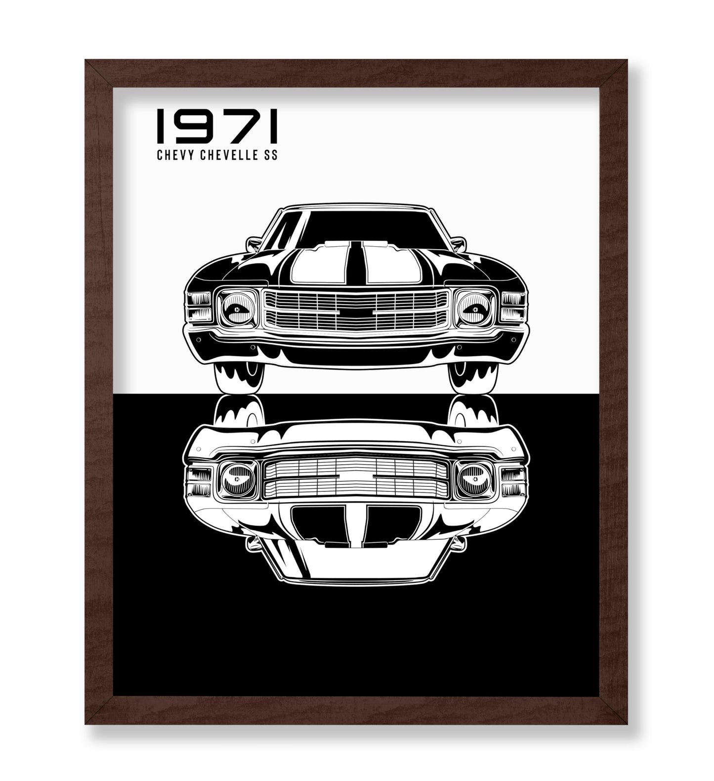 Classic Car Silhouette No1