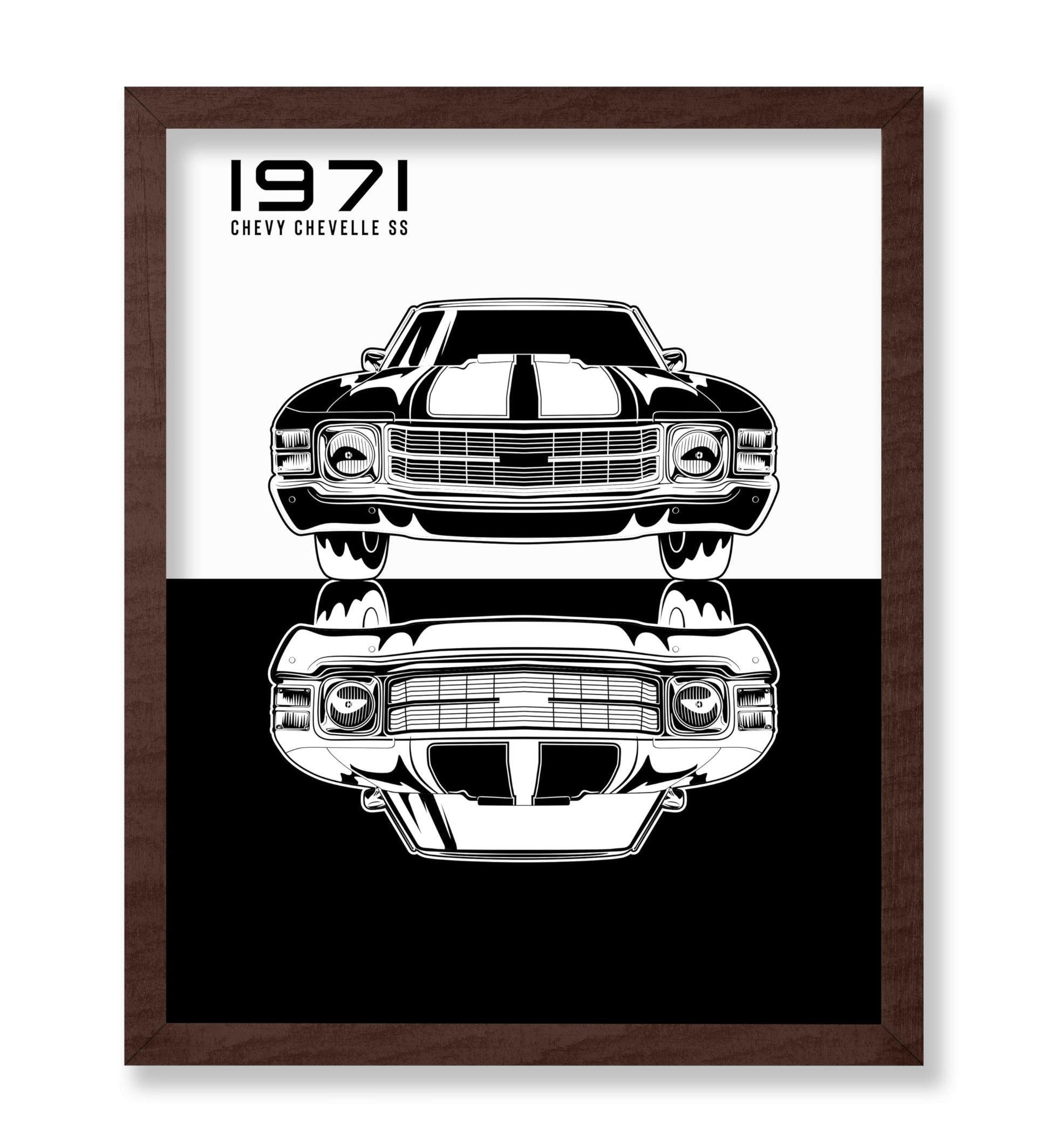 Classic Car Silhouette No1