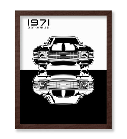Classic Car Silhouette No1