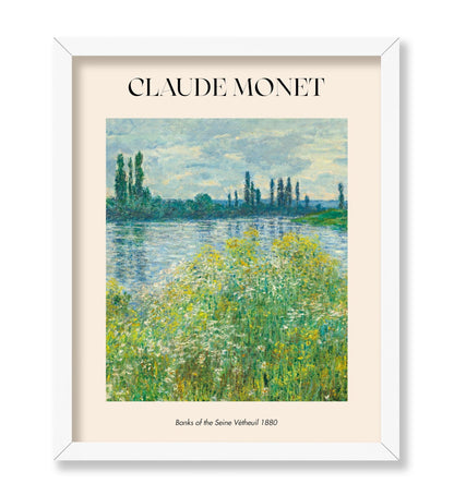 Claude Monet - Banks of the Seine, Vetheuil