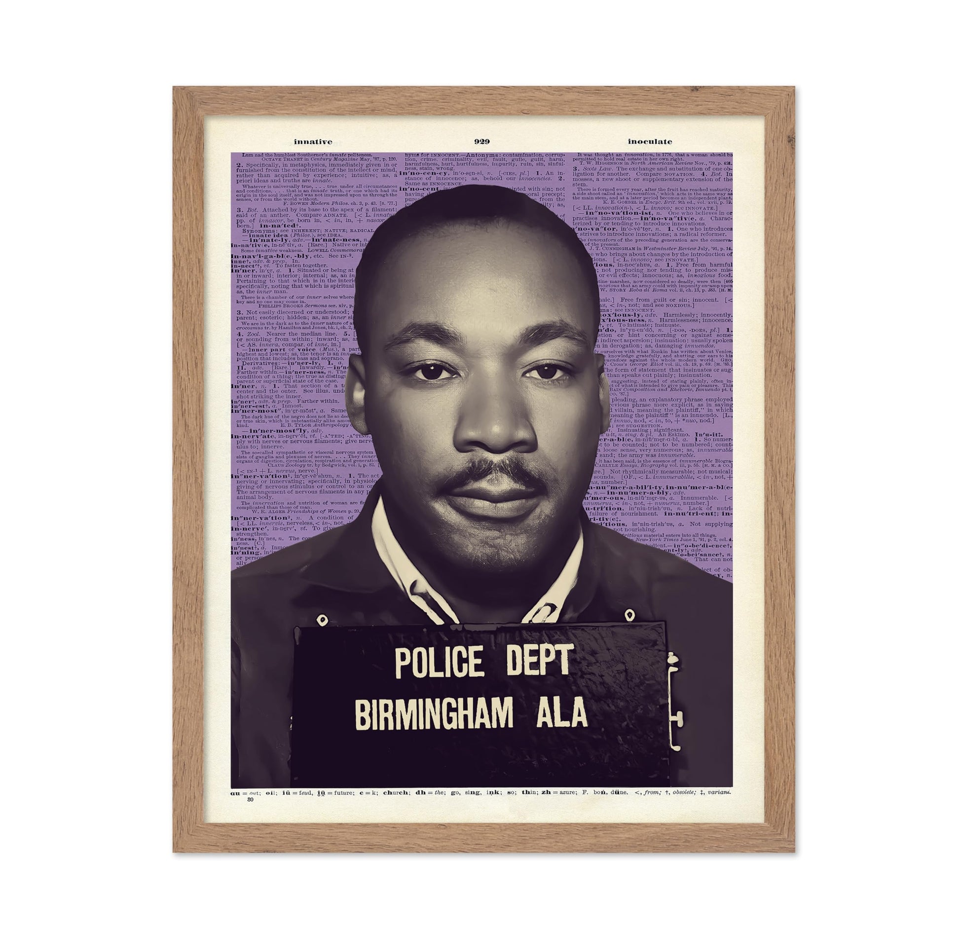 Martin Luther King Mugshot No2