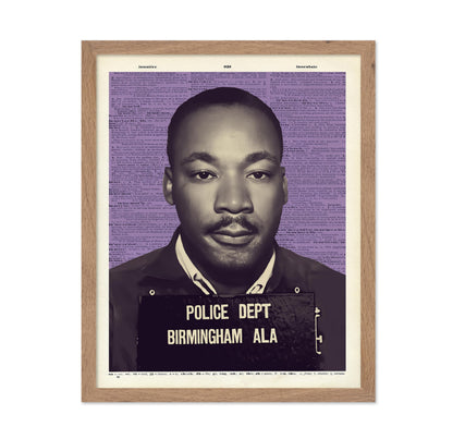 Martin Luther King Mugshot No2
