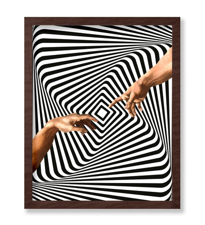 Hands Optical Illusion