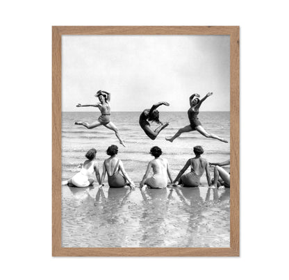 Women Dancing on The Beach