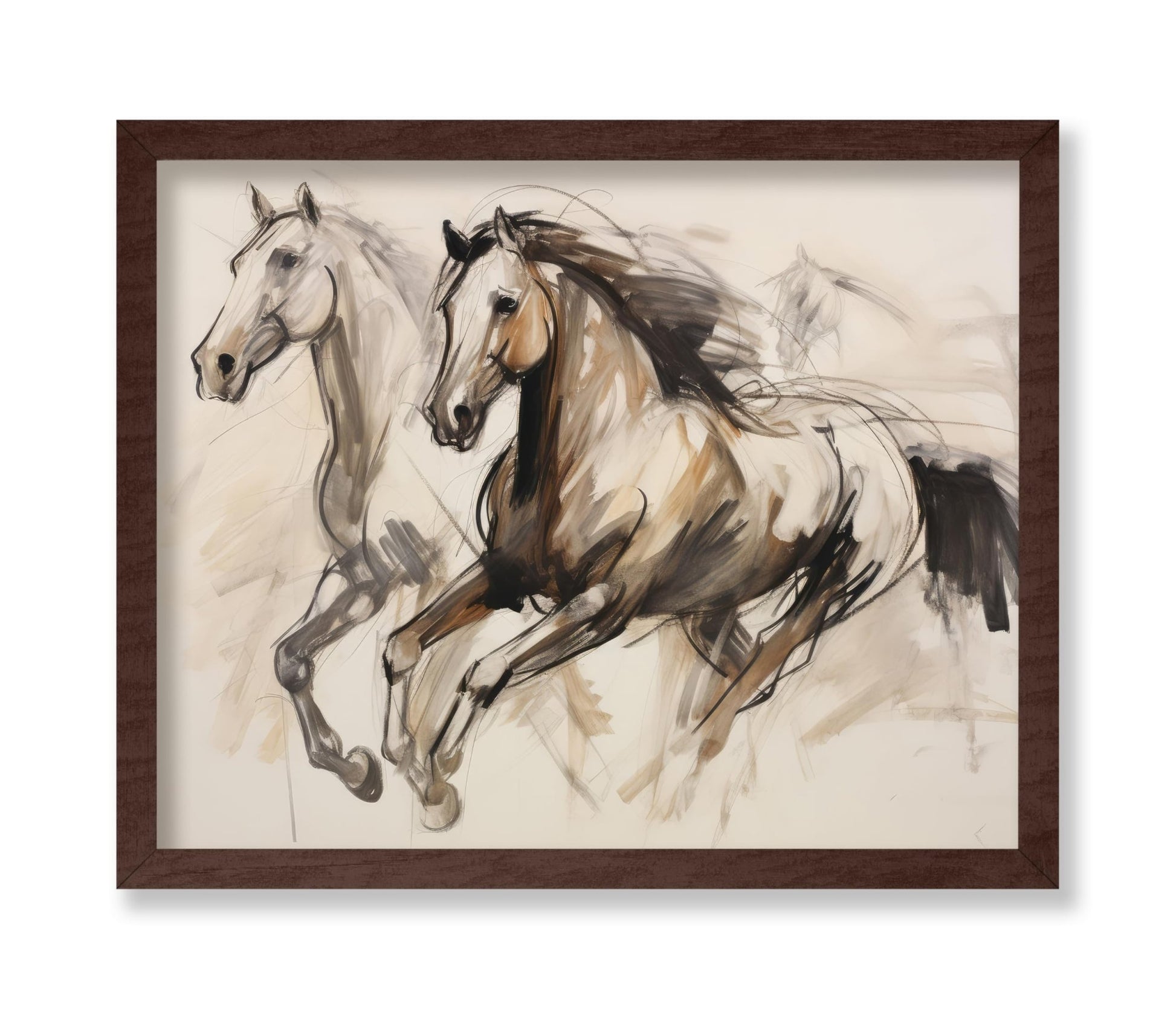 Running Horses Sketch