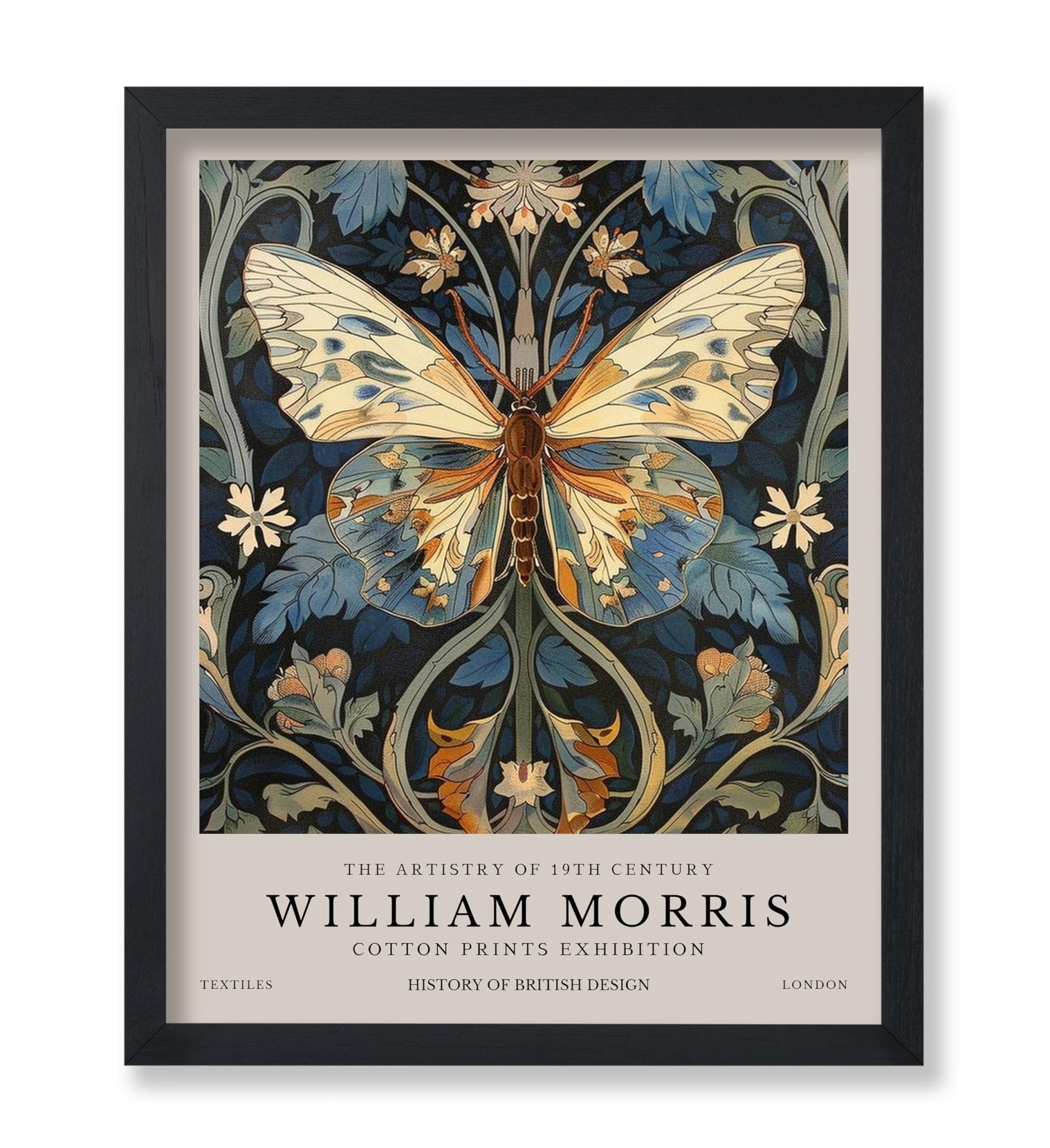 William Morris - Butterfly No7