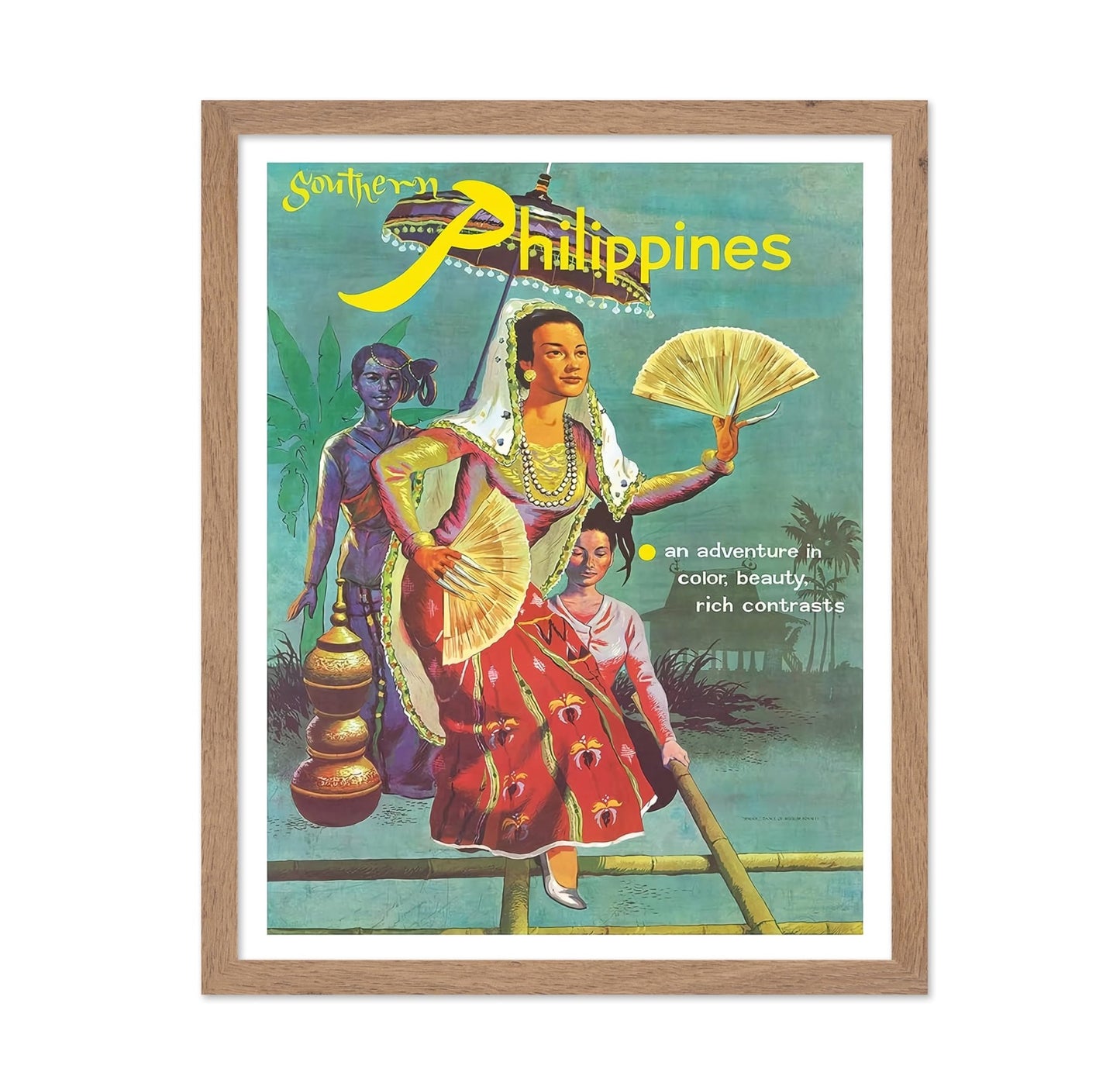 Southern Philippines Folk Dancer