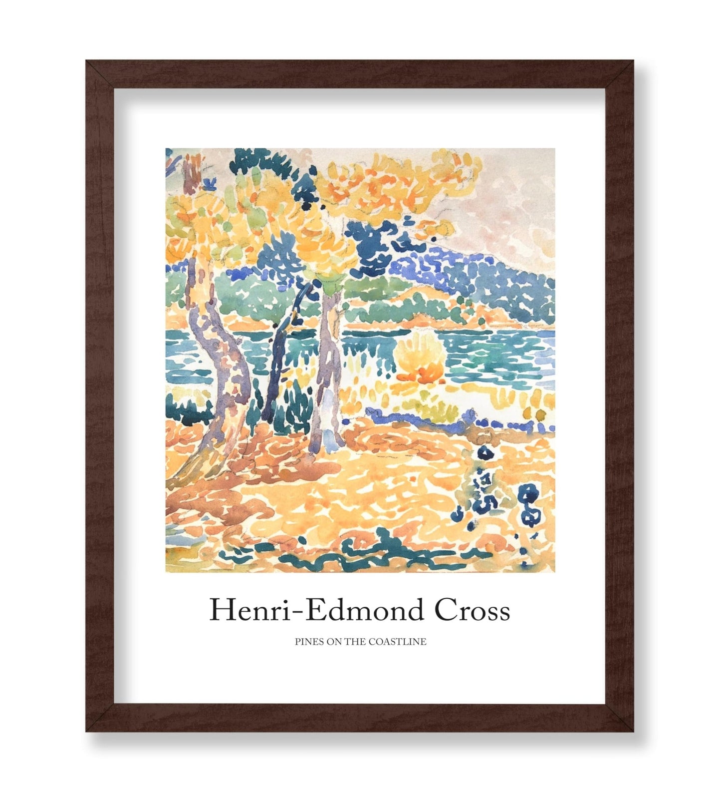 Henri Edmond Cross - Pines on the Coastline No1