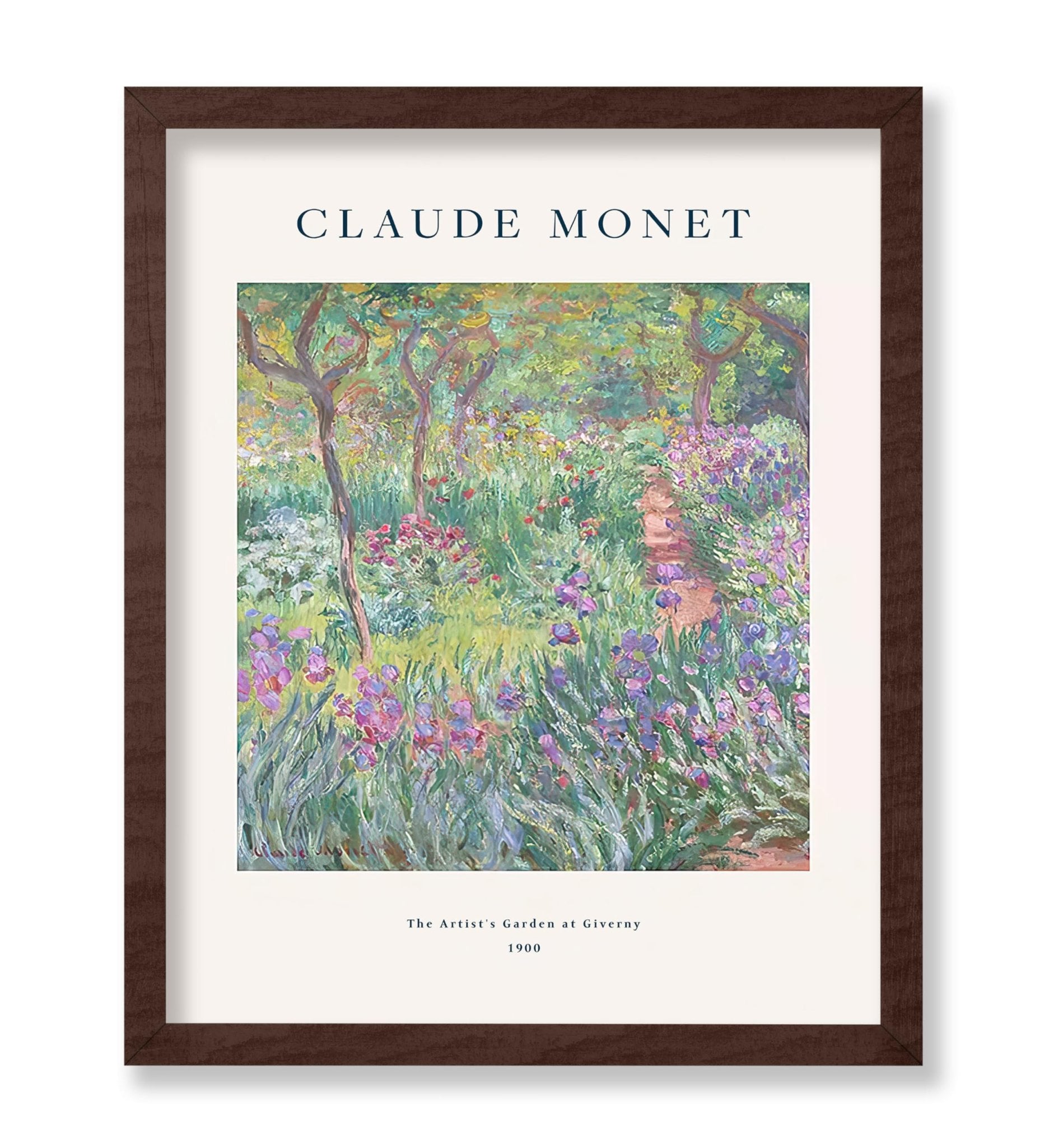 Claude Monet - The Artist's Garden at Giverny No1