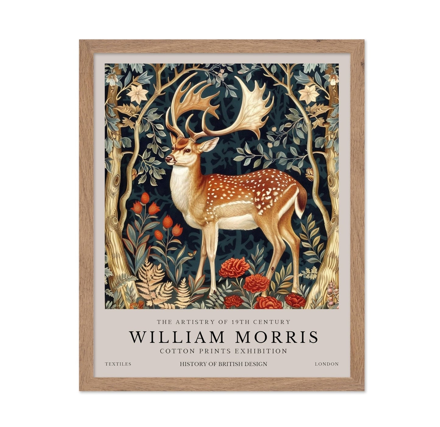 William Morris - Reindeer No1