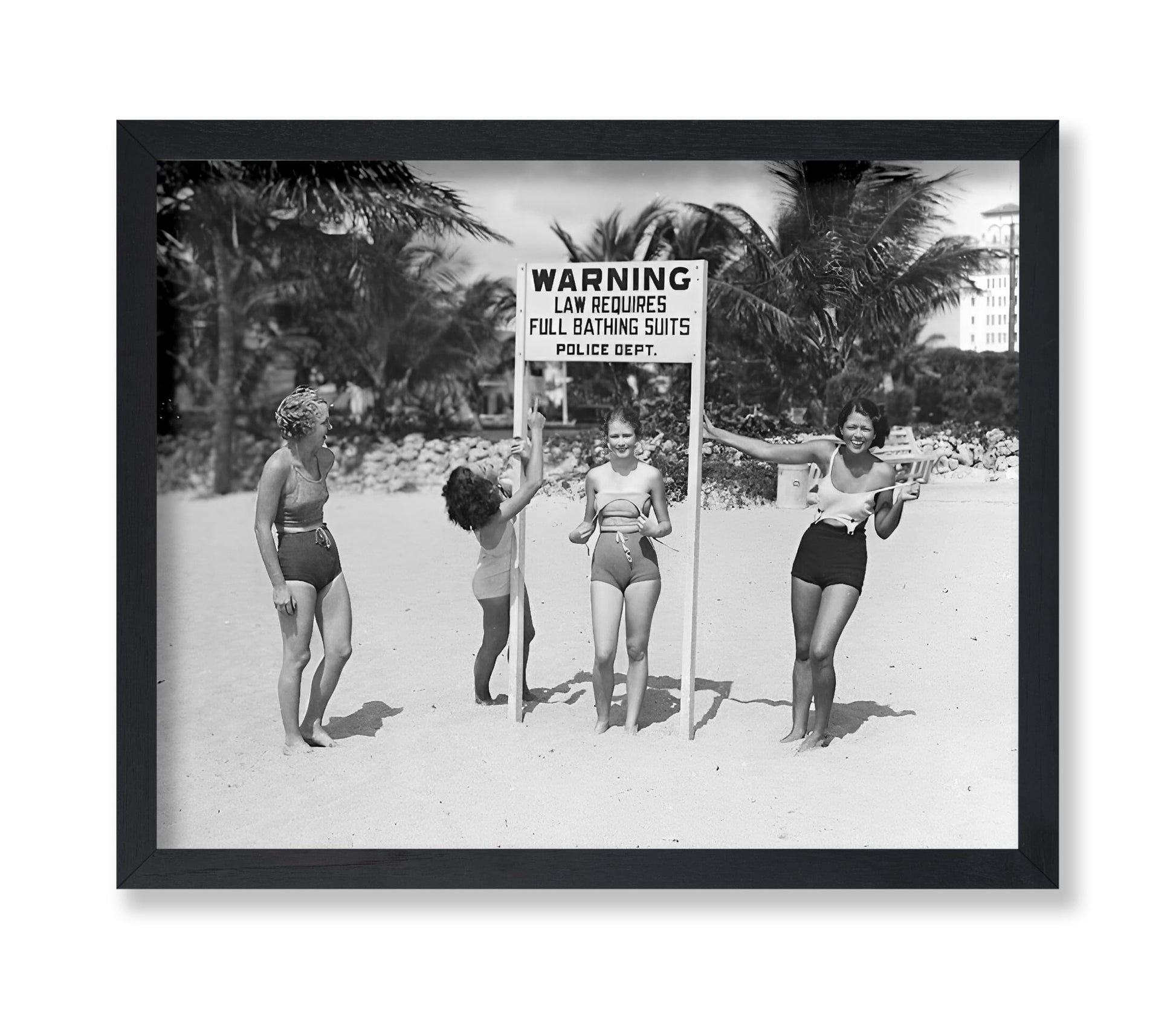 Full Bathing Suits Required