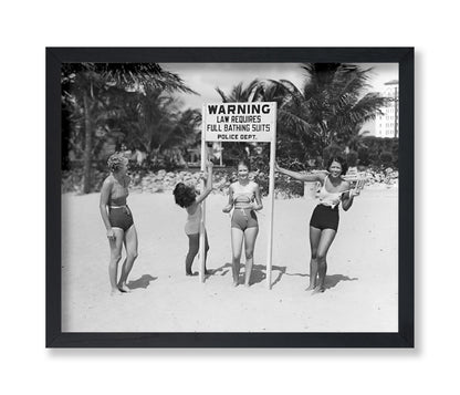 Full Bathing Suits Required