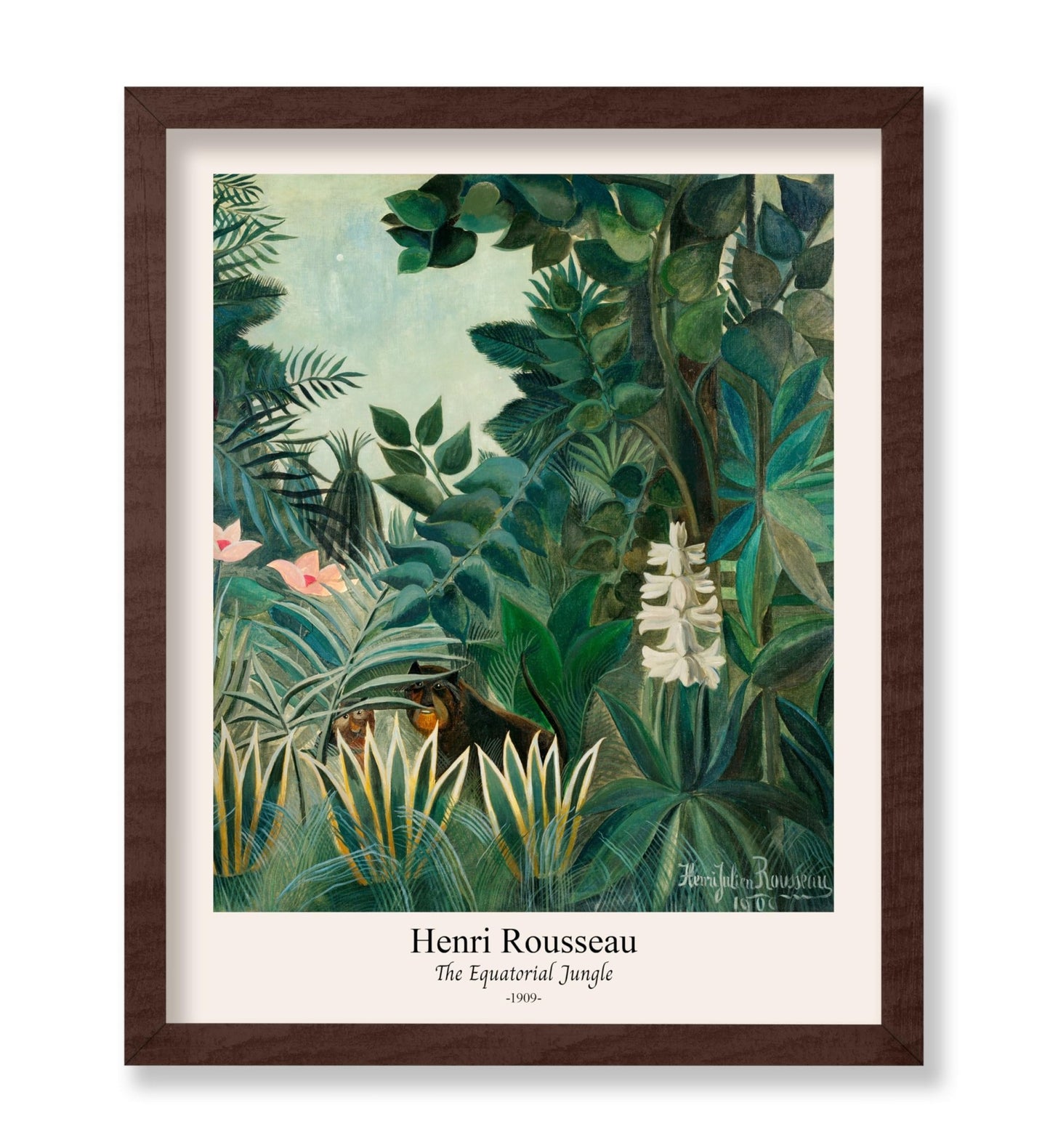 Henri Rousseau - Equatorial Jungle No1