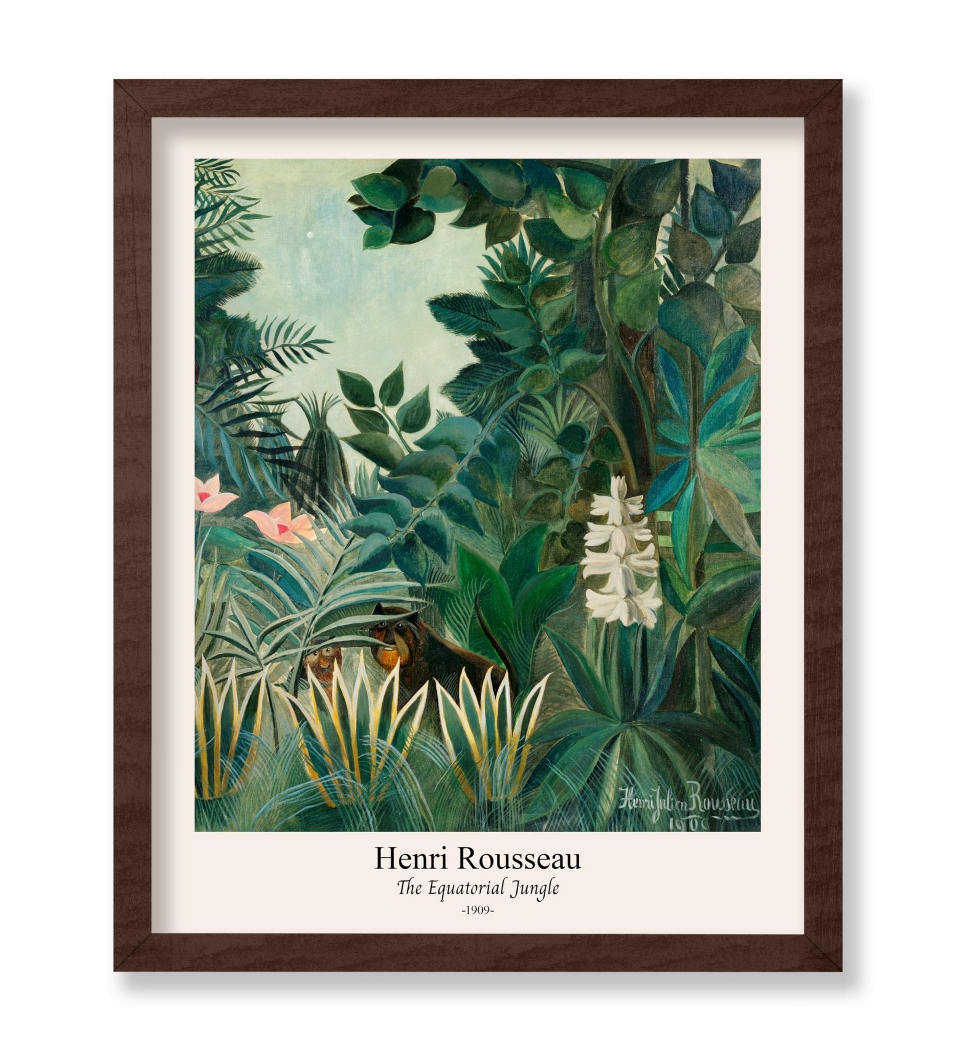 Henri Rousseau - Equatorial Jungle No1