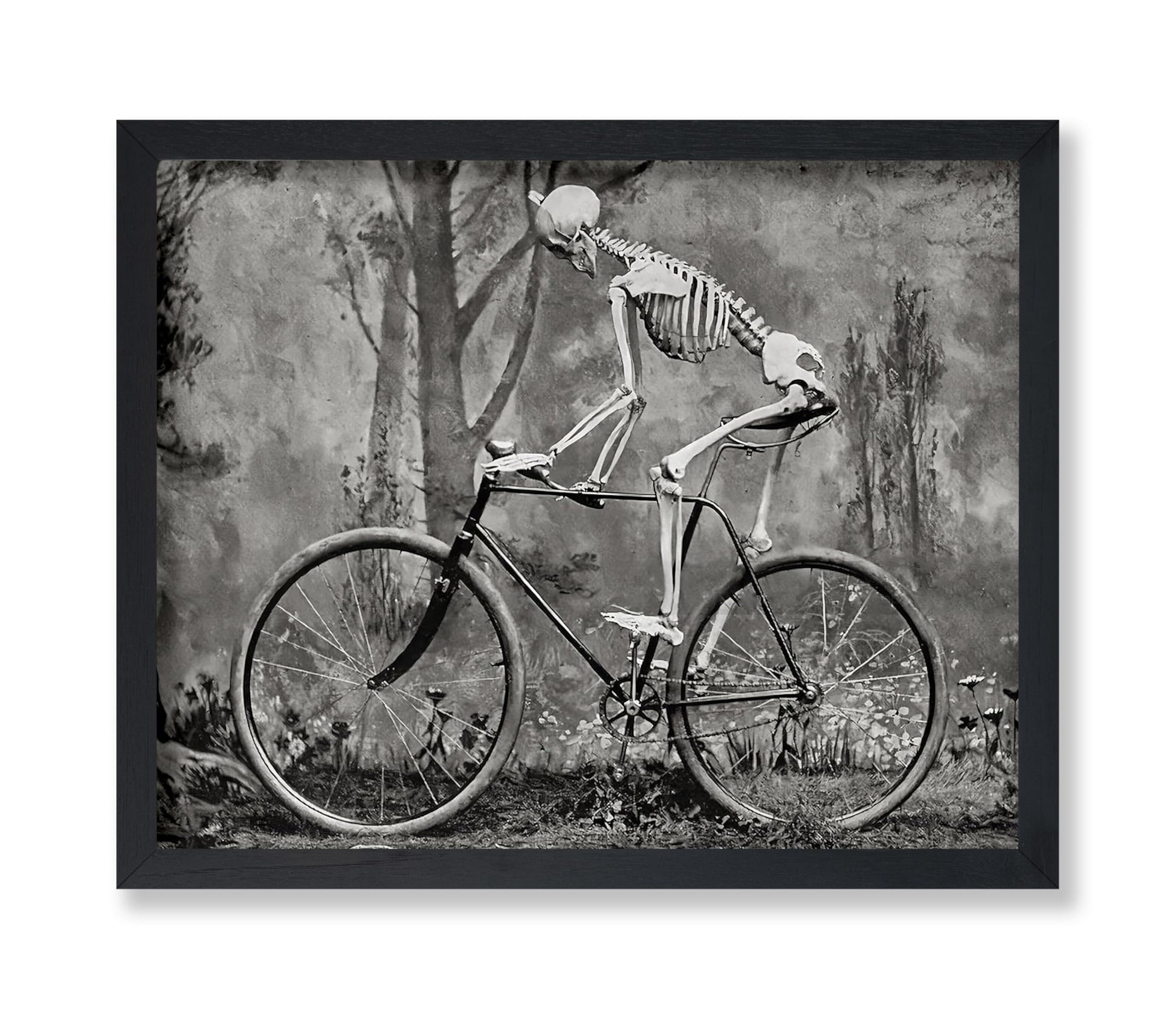 Skeleton on a Bike