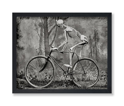 Skeleton on a Bike