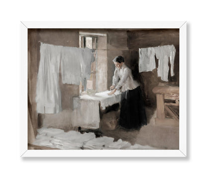 Woman Ironing, Study for the Washerwomen