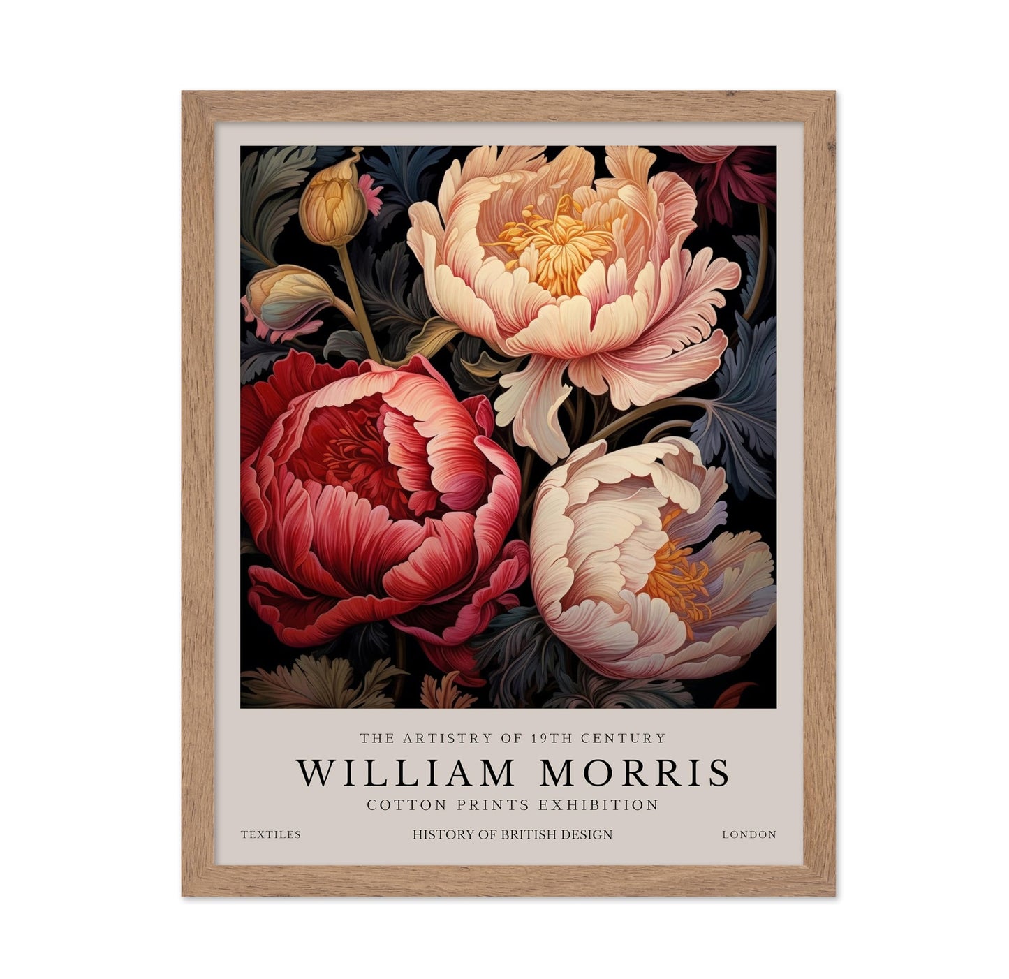 William Morris - Peonies No2