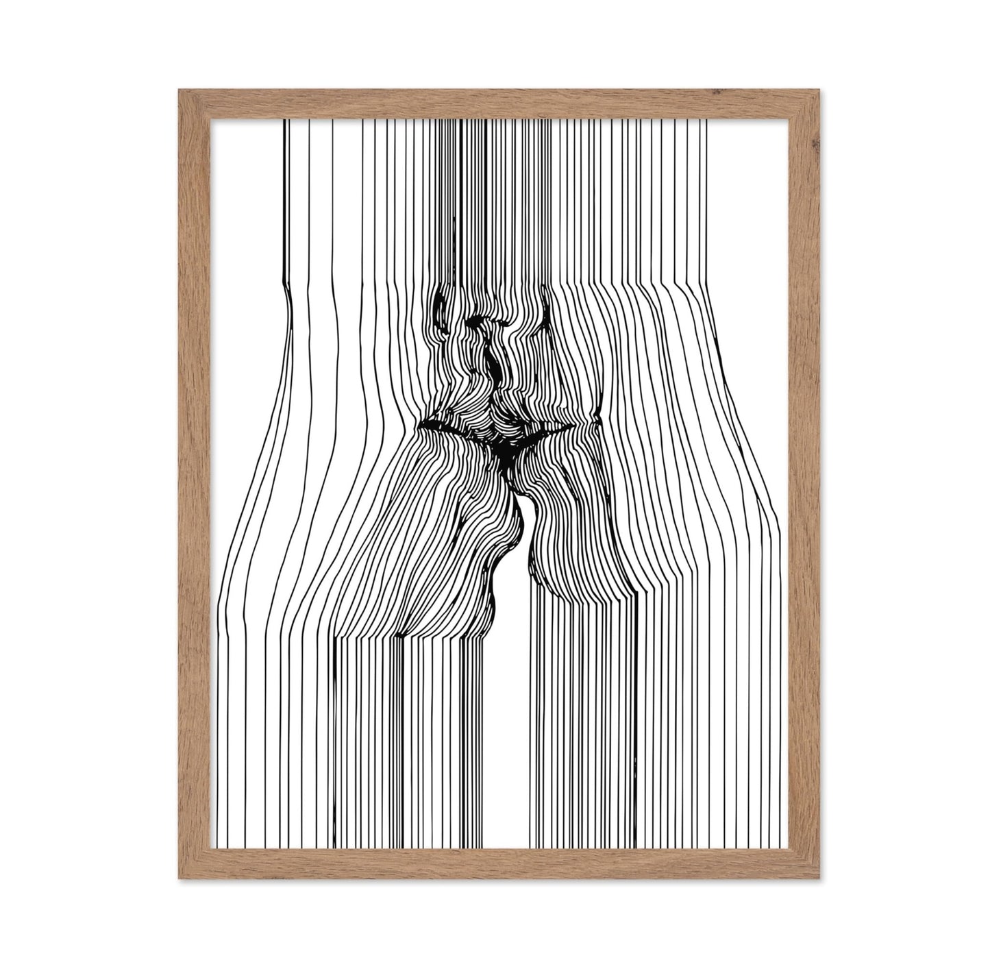 Kissing Line Drawing