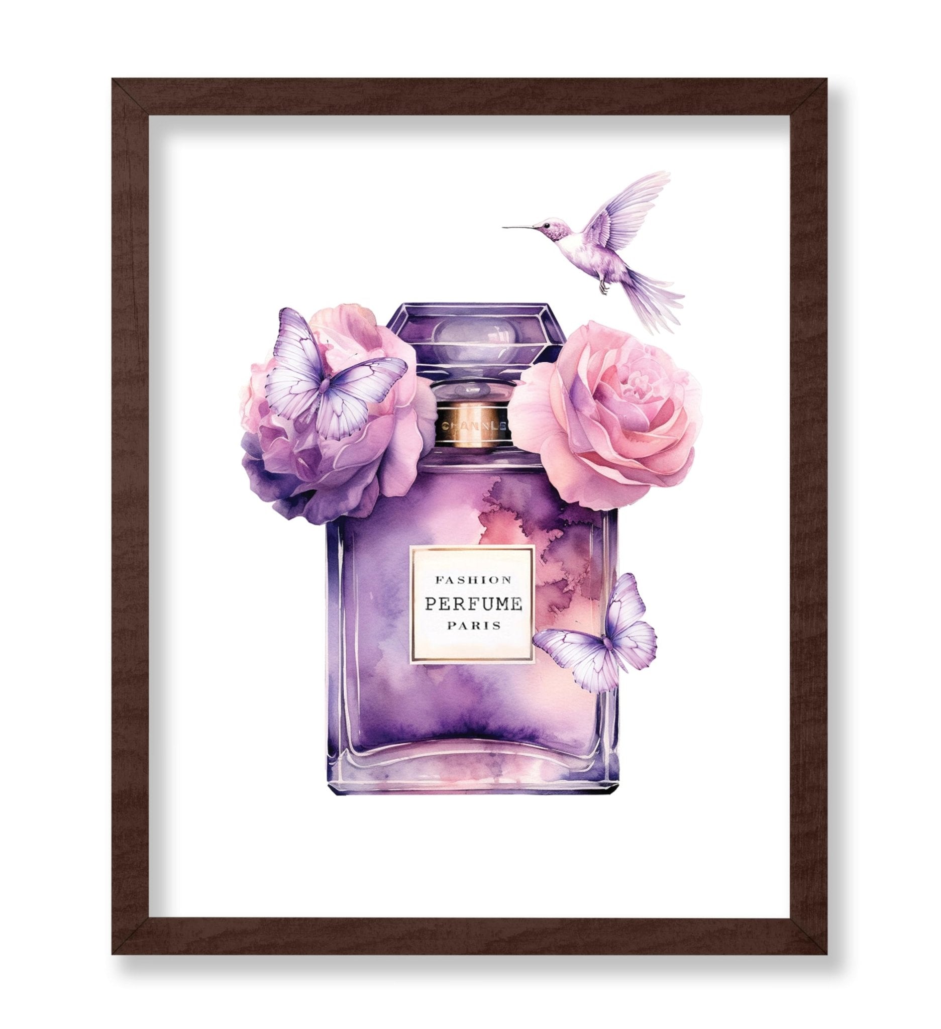 Purple Fashion Perfume