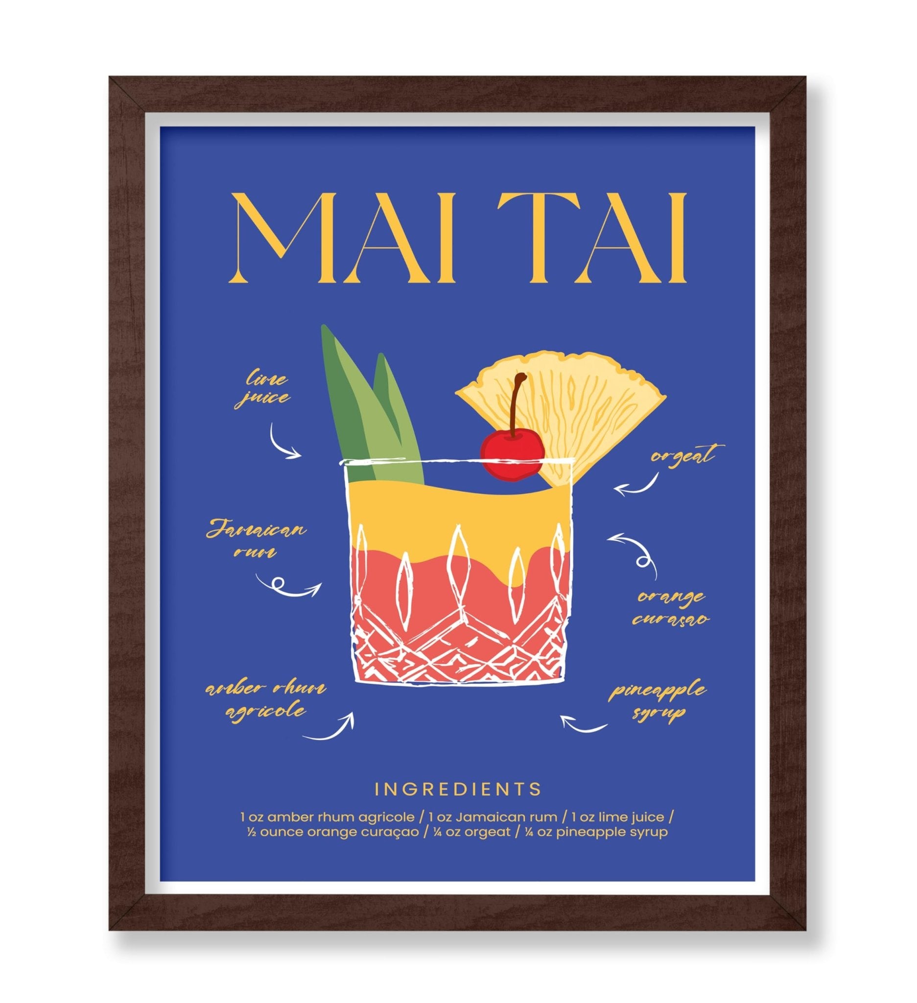Mai Tai Cocktail Recipe