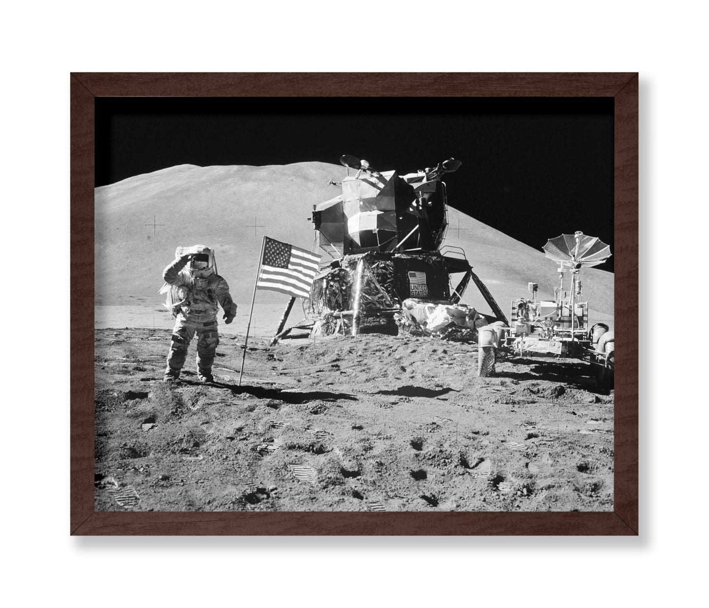 Astronaut in Moon