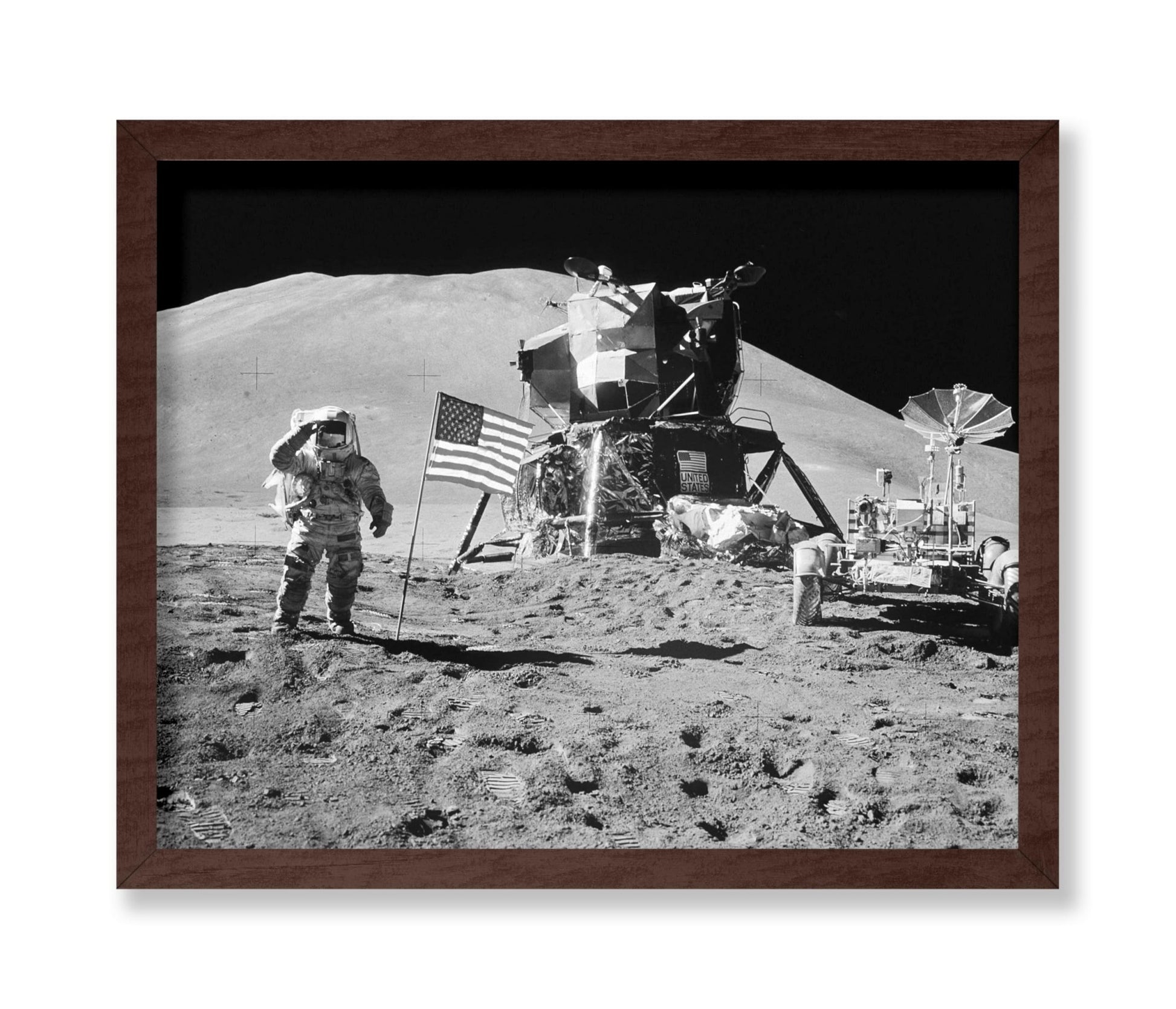Astronaut in Moon