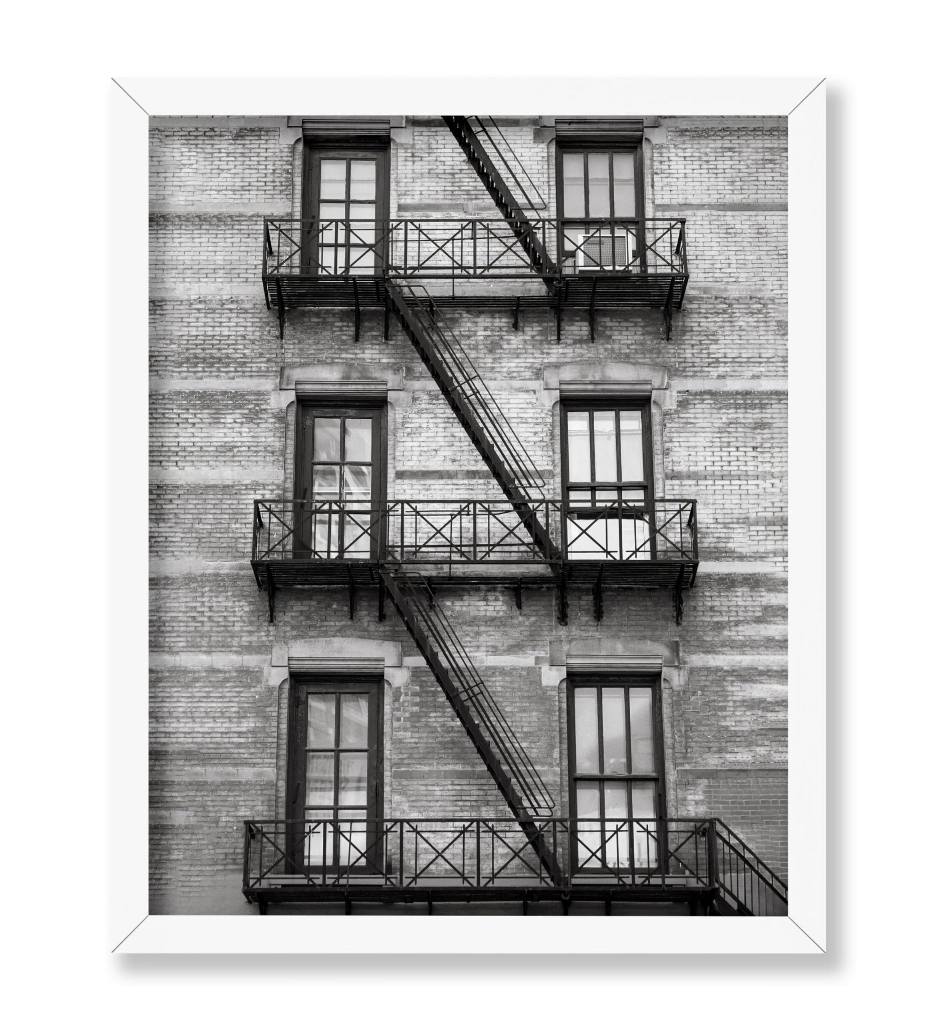 Stairway on Manhattan Building