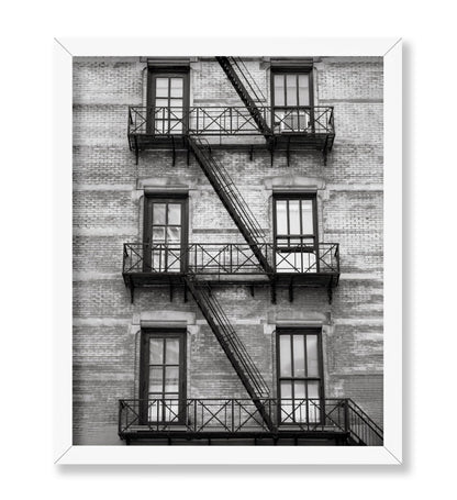 Stairway on Manhattan Building