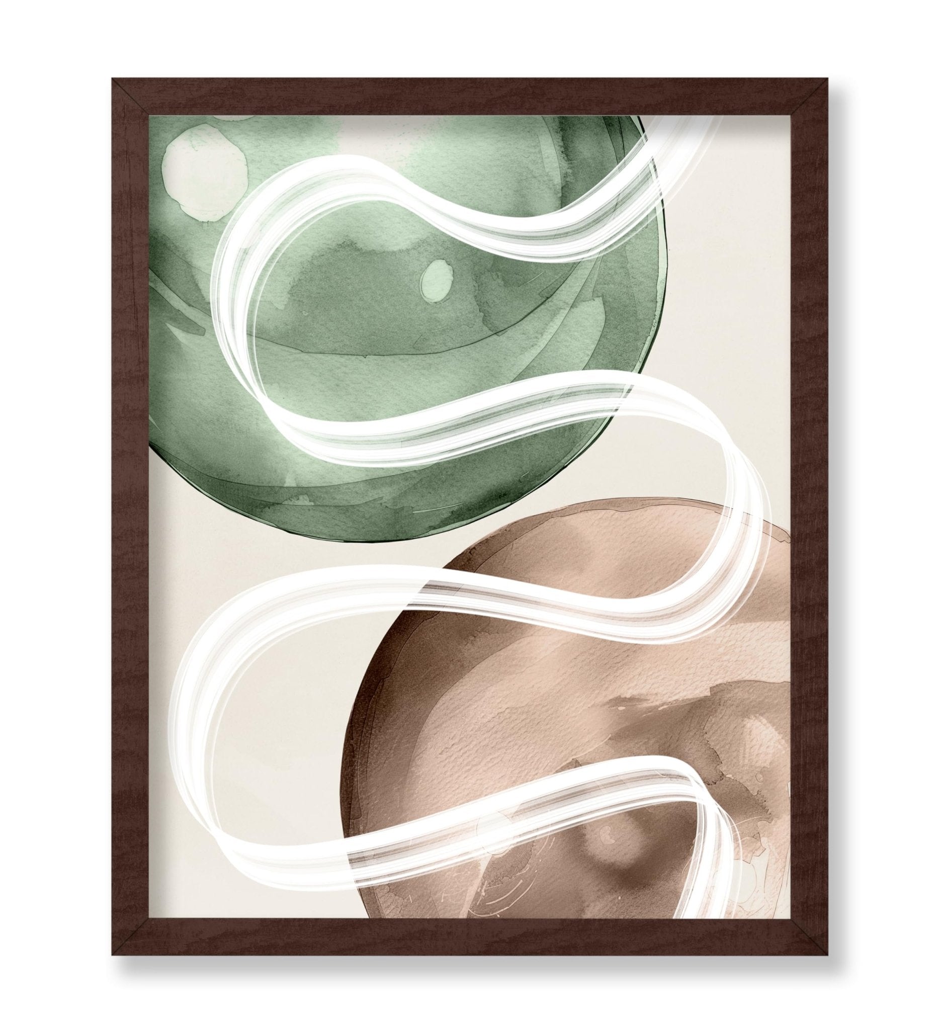 Watercolor Circles No5