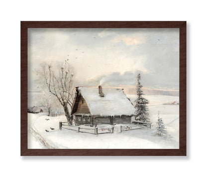 Snowy Cabin