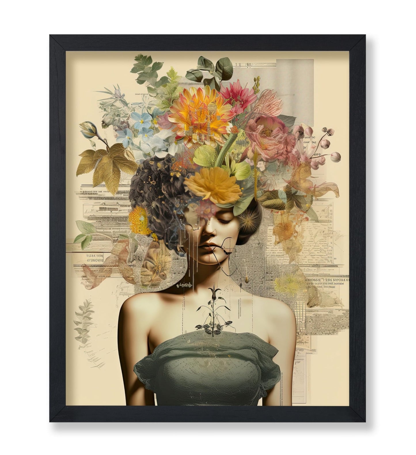 Surreal Woman Portrait No3