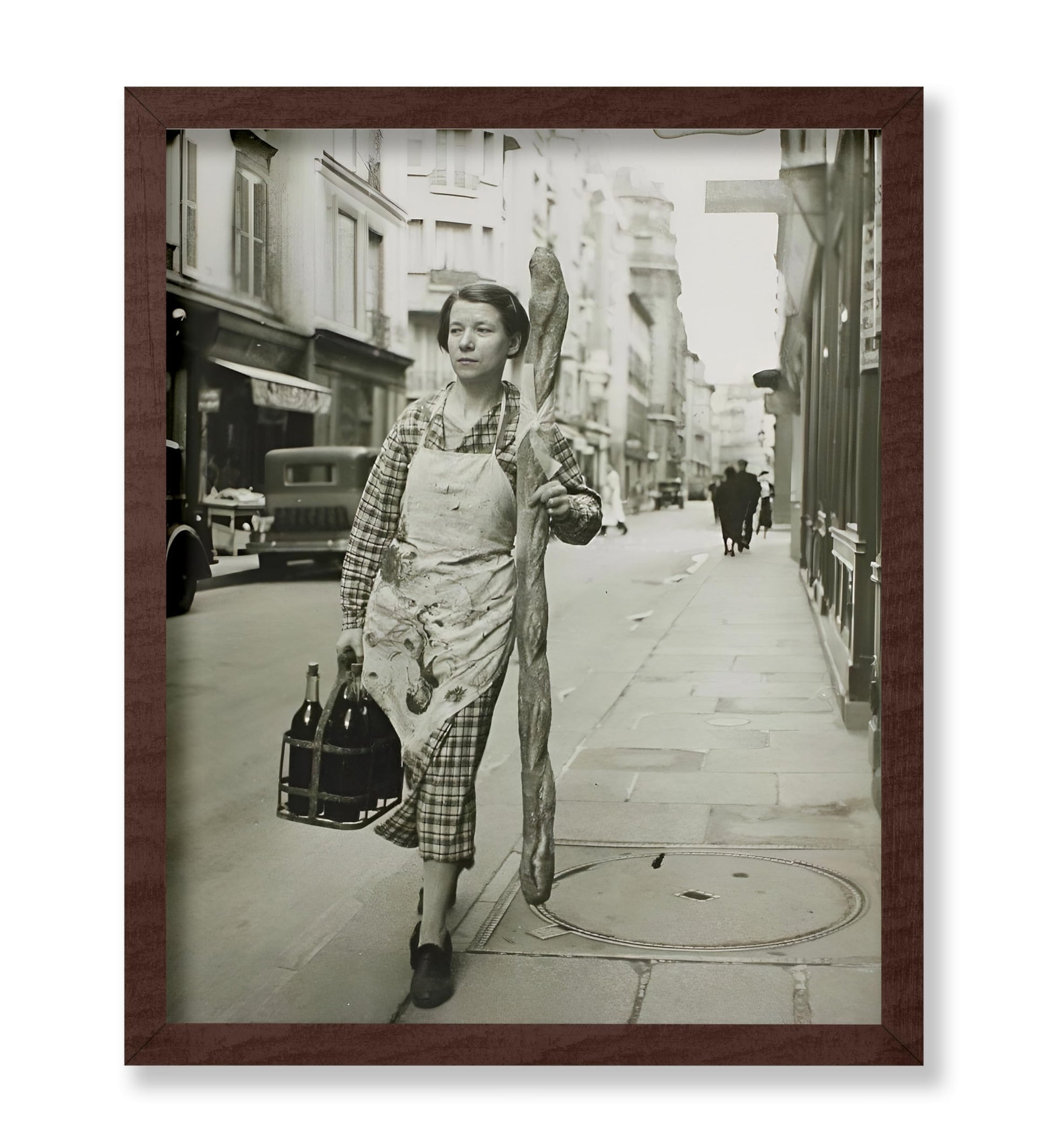 Woman With Baguette
