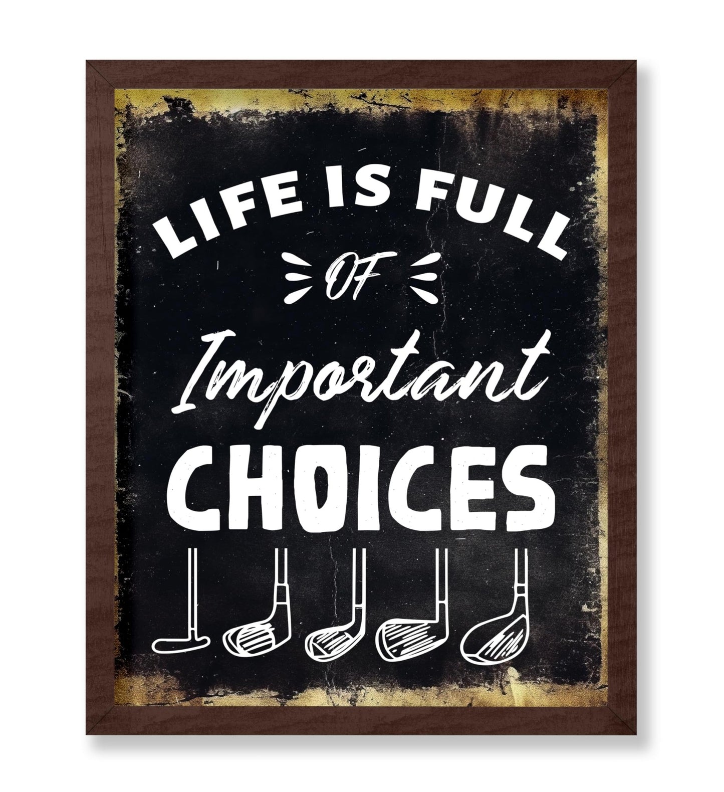 Full of Important Choices